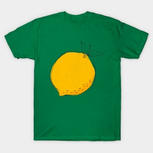 Lemon Hand Drawn T-Shirt